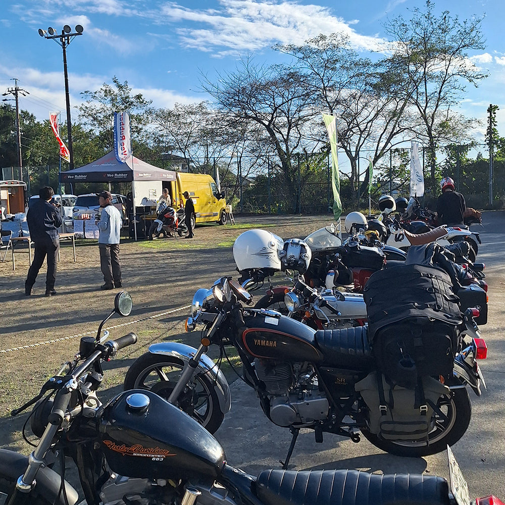 風と茶畑とバイクと親父ライダーと…