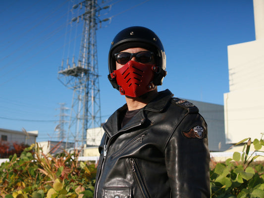 ジェットヘルメットは寒い？冬の口元防寒対策とフェイスマスクの実力