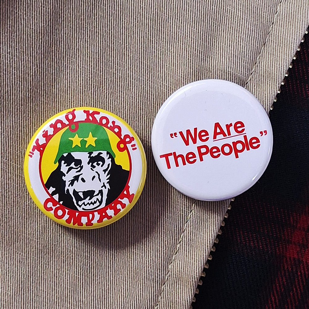 タクシードライバー“キングコング・カンパニー” 缶バッジ