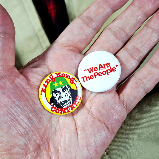 タクシードライバー“キングコング・カンパニー” 缶バッジ