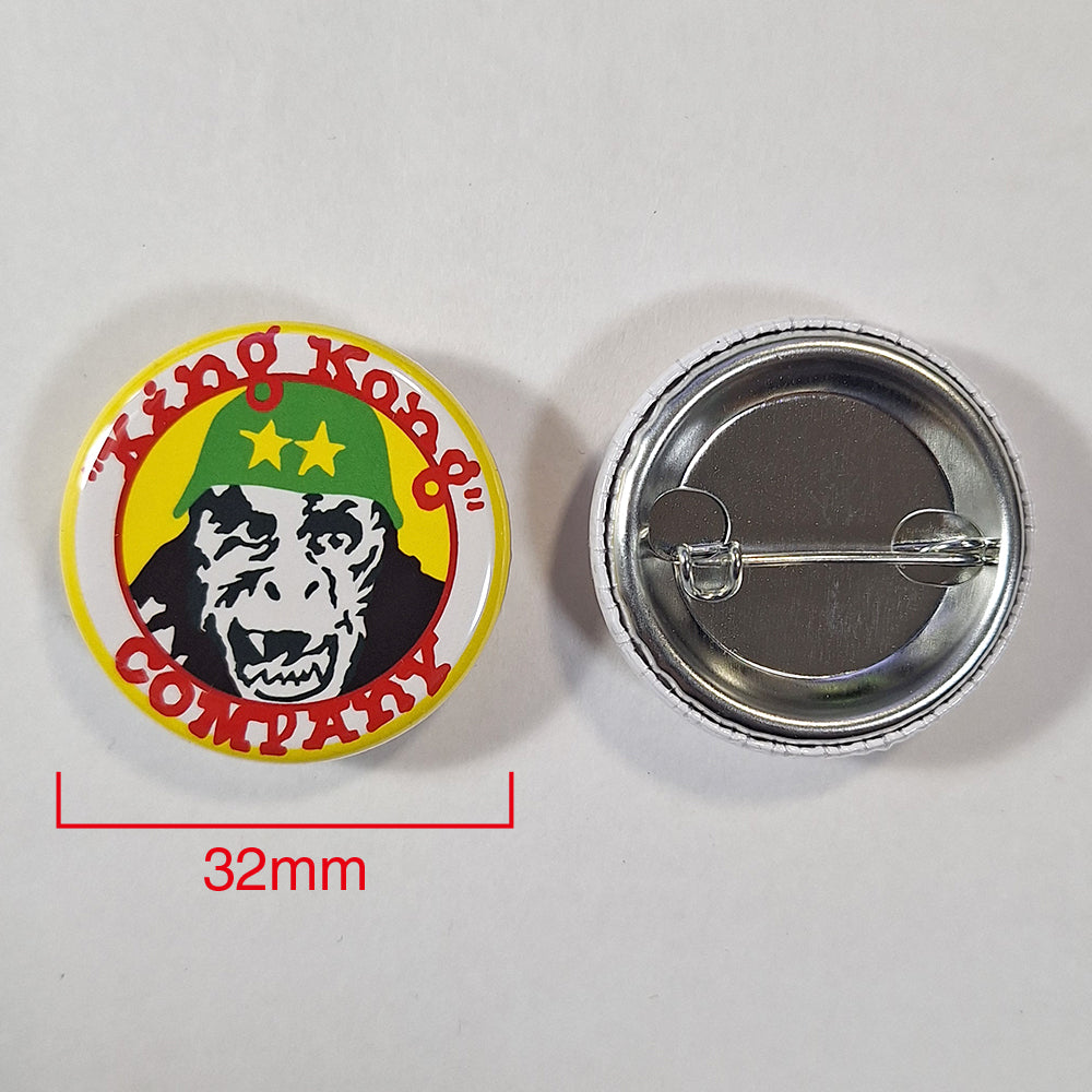タクシードライバー“キングコング・カンパニー” 缶バッジ