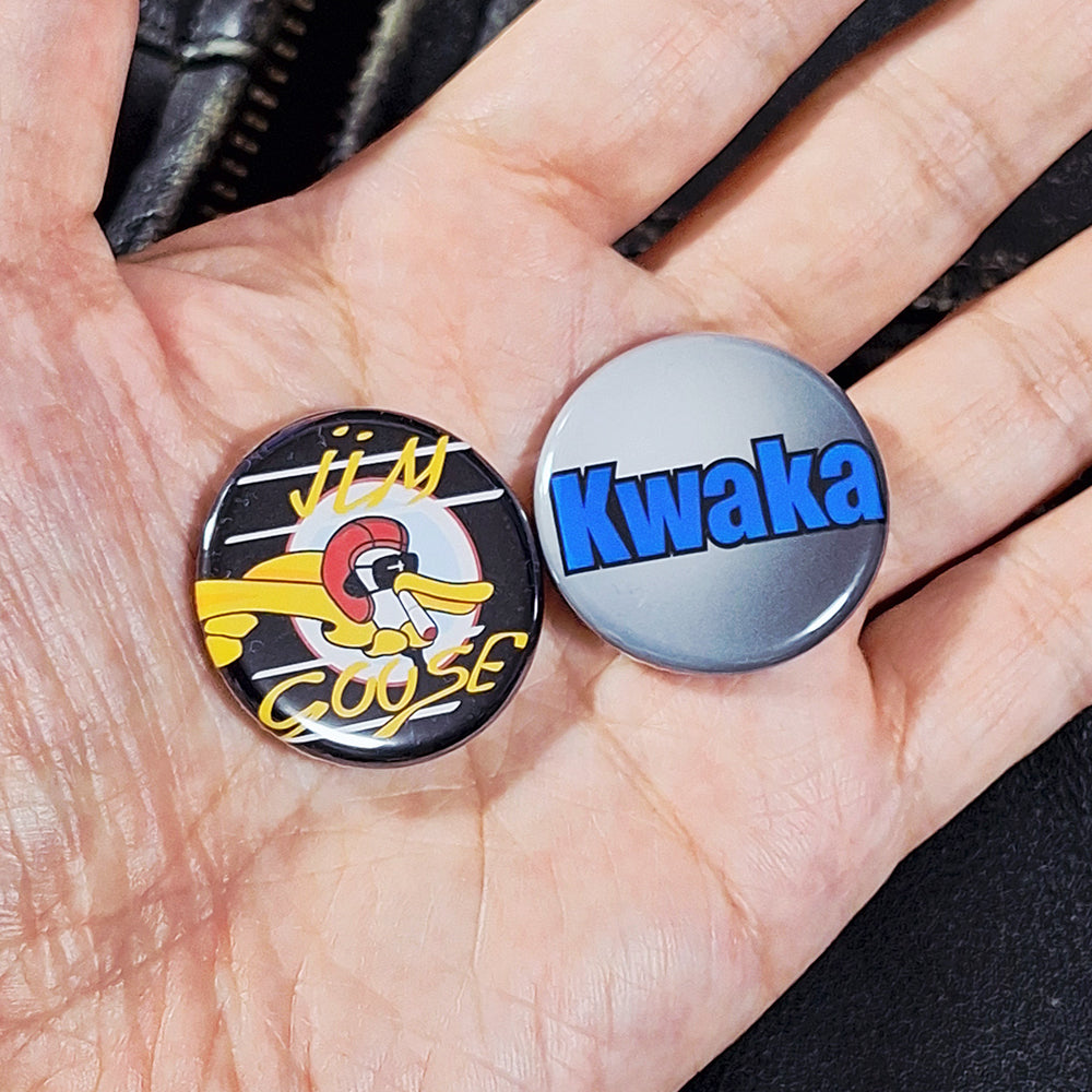 マッドマックス MADMAX ジムグース Z1000 Kwaka 缶バッジ